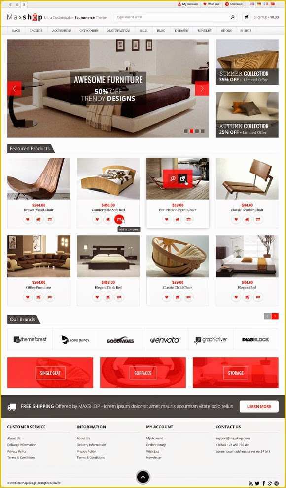 Free Ecommerce Template Wordpress Of 22 Best E Merce Wordpress themes Collection 2015