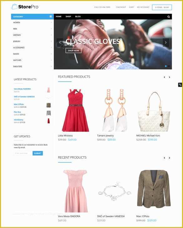 Free Ecommerce Template Wordpress Of 32 E Merce Wordpress themes & Templates