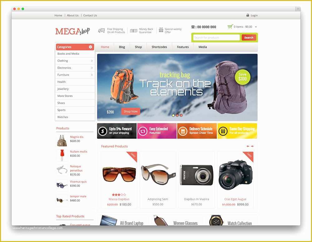 Free Ecommerce Template Wordpress Of 40 Best E Merce Wordpress themes Powered by Woo Merce