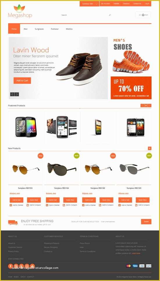 Free Ecommerce Template Wordpress Of Magento Templates Free Responsive Templates Resume