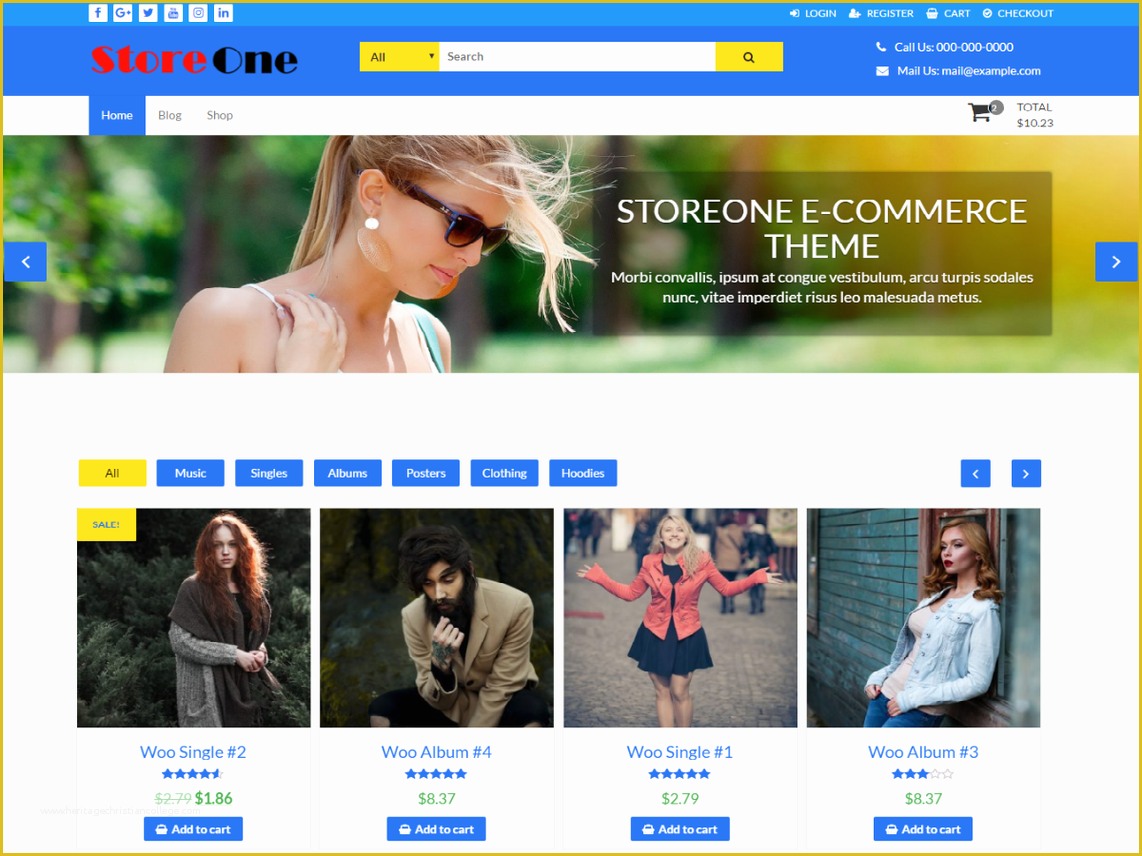 Free Ecommerce Template Wordpress Of theme Directory — Free Wordpress themes