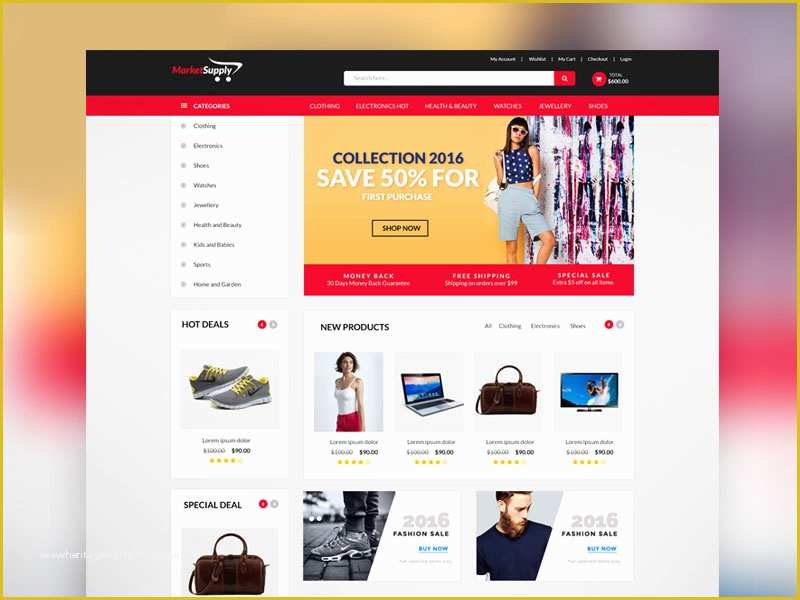 Free Ecommerce Website Templates Of 30 Newest Free Website Templates for 2017graphic Google