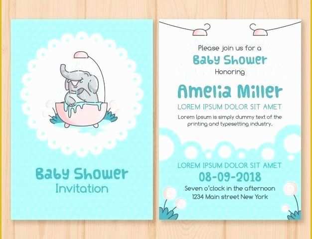 Free Editable Baby Shower Invitation Templates Of Baby Shower Invite Template Free Green Woman Baby Shower
