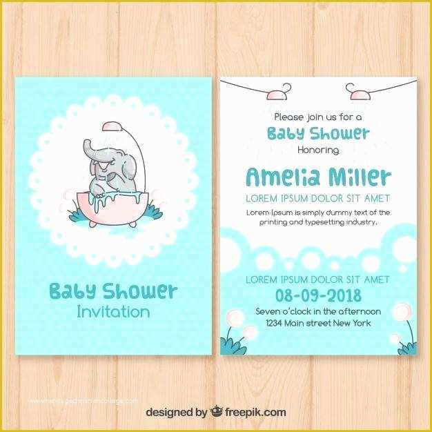 51 Free Editable Baby Shower Invitation Templates