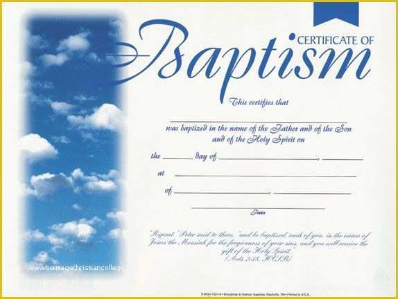 Free Editable Baptism Certificate Template Of Free Baptismal Certificates Template Google Search