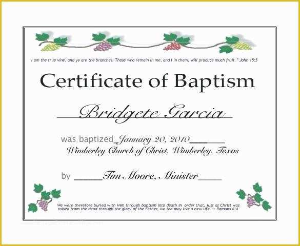 Free Editable Baptism Certificate Template Of Image 0 Cv Templates Ideas Baptism Sponsor Certificate