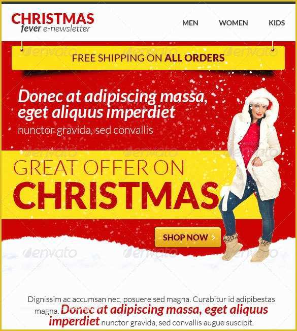 Free Editable Christmas Newsletter Templates Of 20 Christmas Newsletter Templates Editable Psd Ai