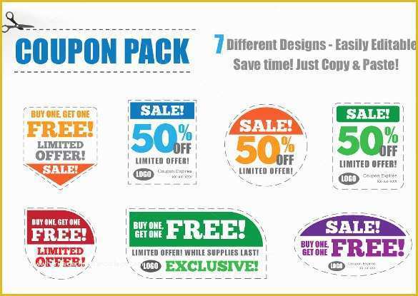 Free Editable Coupon Template Of Sample Coupon Template 27 Documents In Psd Vector