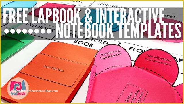 Free Editable Flip Book Template Of Free Editable Lapbook Interactive Notebook Templates when You…