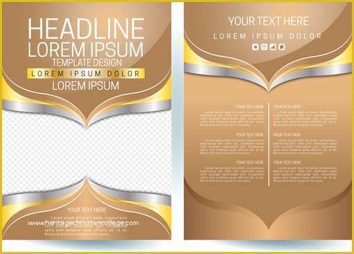 Free Editable Flyer Templates Of Vector Editable Flyer Template Free Vector