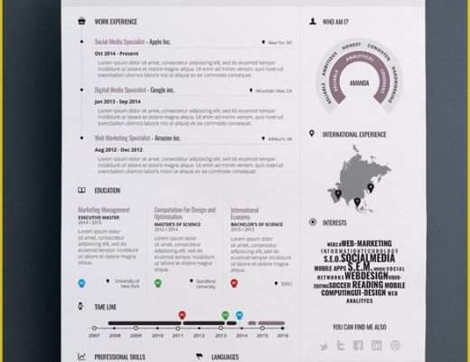 Free Editable Infographic Templates Of 33 Infographic Resume Templates Free Sample Example