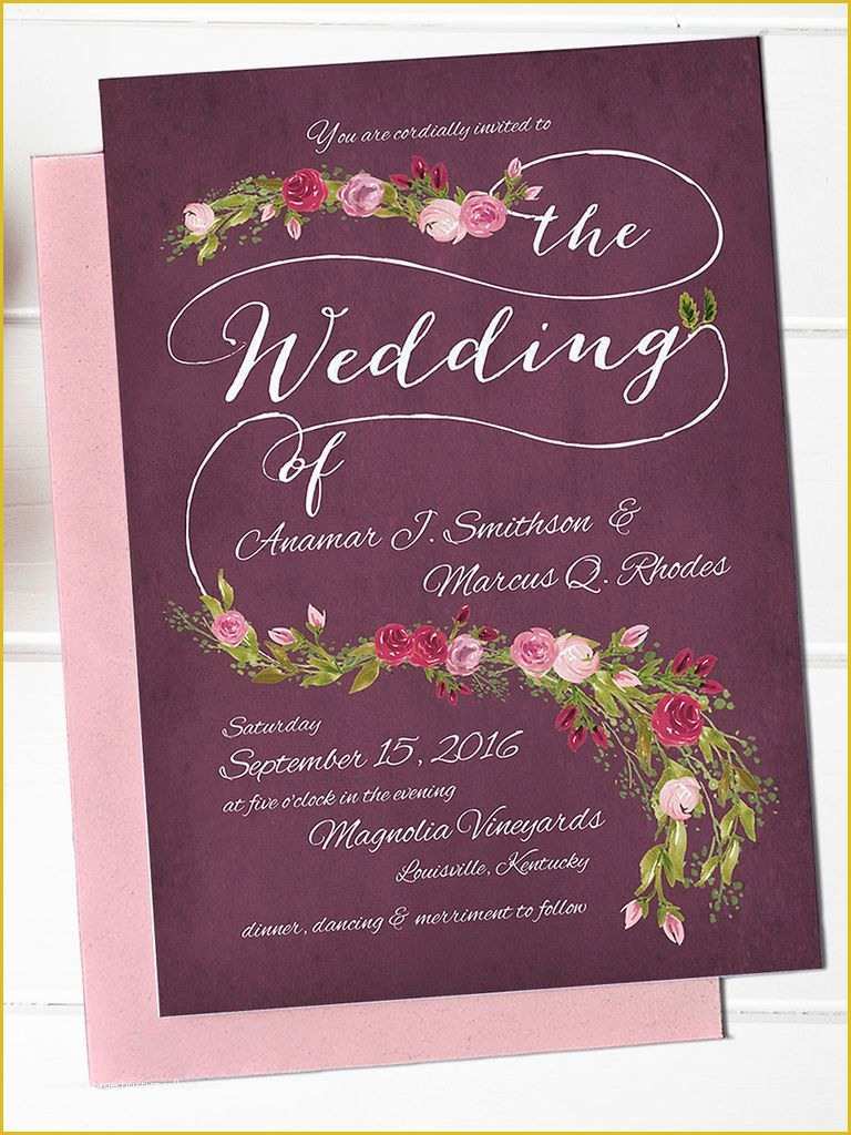 Free Editable Invitation Templates Of Editable Wedding Invitation Templates Free