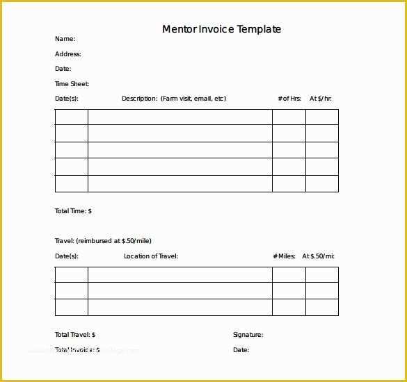 Free Editable Invoice Template Pdf Of 10 Simple Invoice Templates to Download