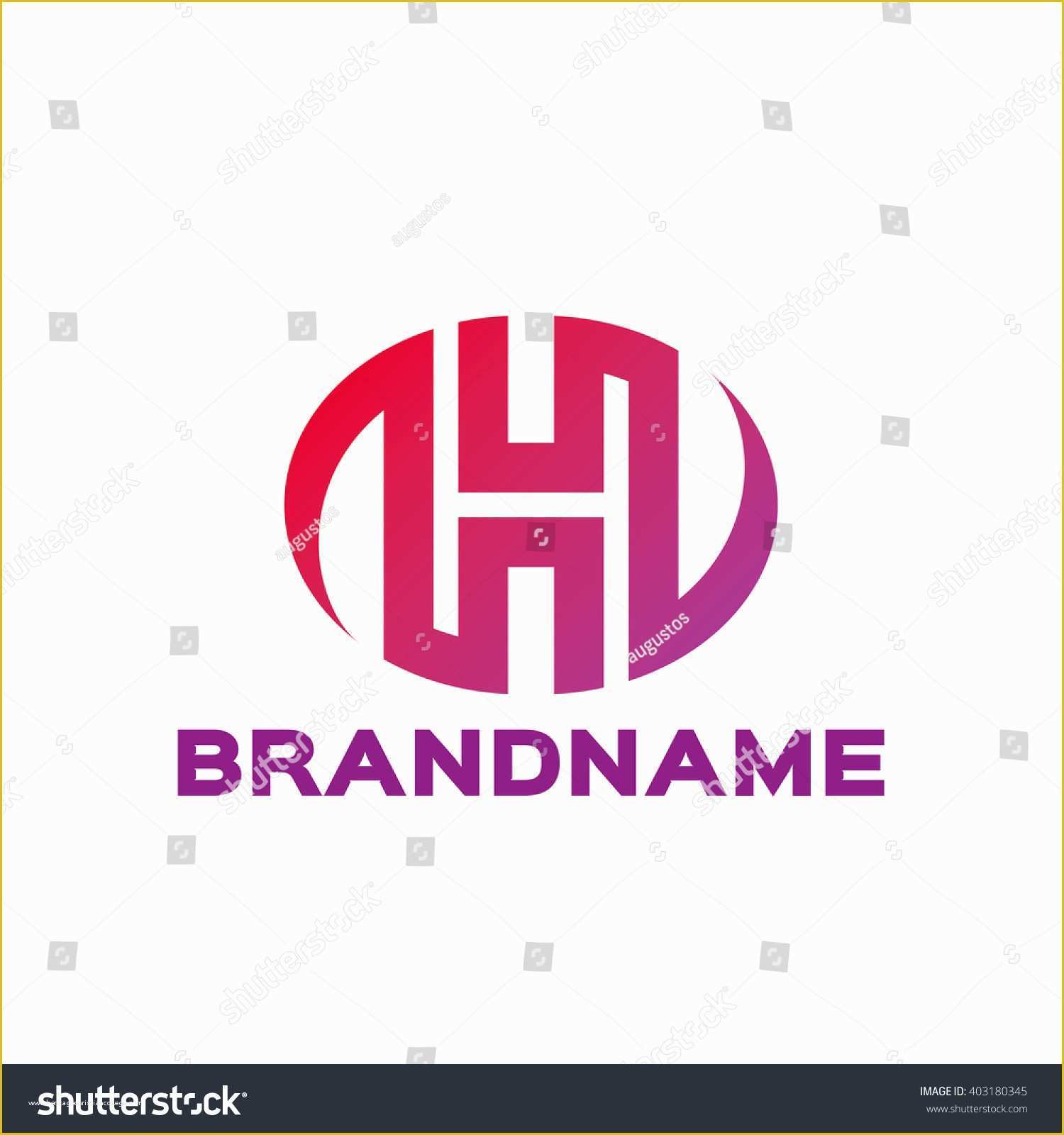Free Editable Logo Templates Of Abstract Letter H Logo Abstract Business Stock Vector