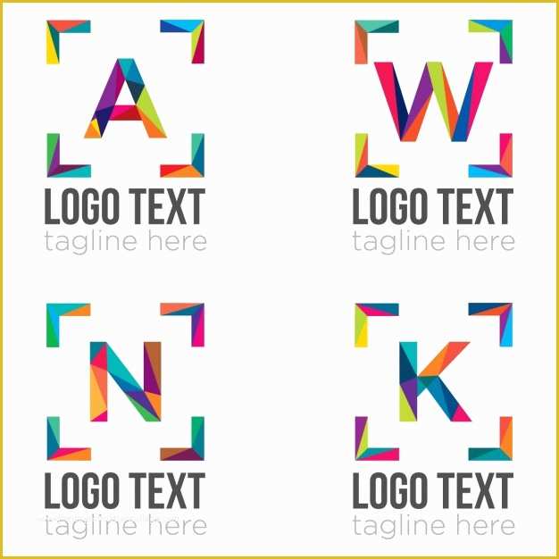 Free Editable Logo Templates Of Logo Templates Collection Vector