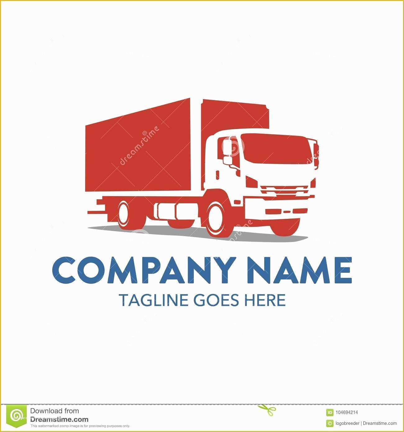 Free Editable Logo Templates Of Unique Truck Logo Template Vector Editable Stock Vector