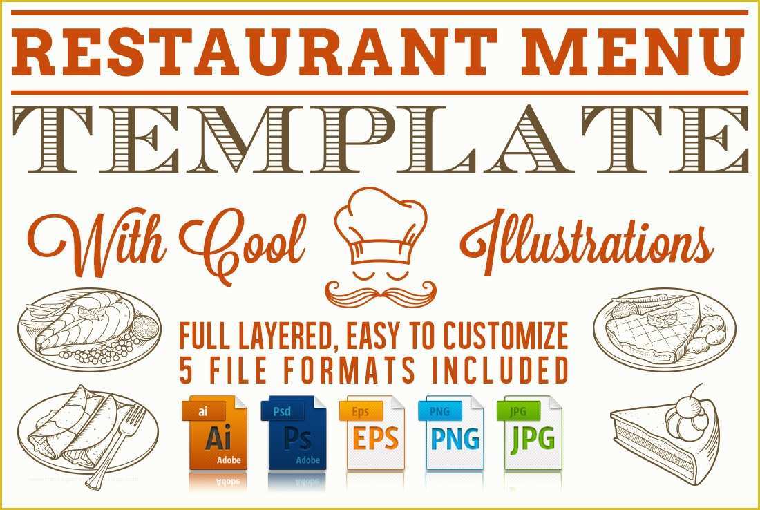 Free Editable Menu Template Of Editable Restaurant Menu Template Stationery Templates