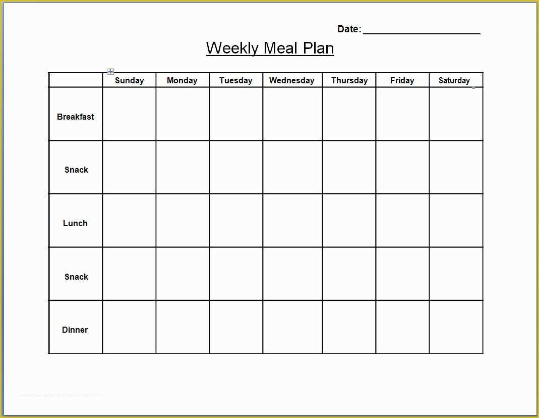 Free Editable Menu Template Of Weekly Dinner Menu Template Printable Free with Grocery