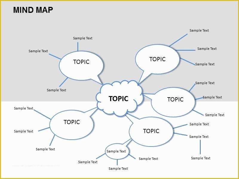 52 Free Editable Mind Map Template