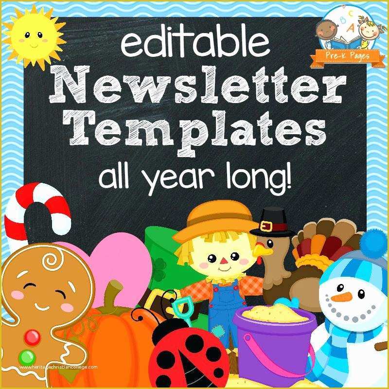 Free Editable Newsletter Templates for Teachers Of Free Classroom Newsletter Templates Template 9 Word
