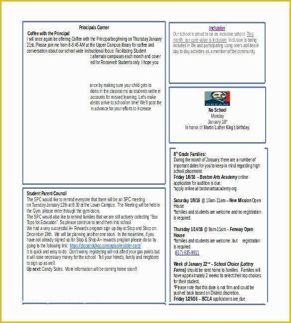 Free Editable Newsletter Templates for Word Of Word Newsletter Template – 31 Free Printable Microsoft