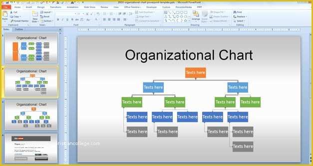 Free Editable organizational Chart Template Of Free org Chart Powerpoint Template