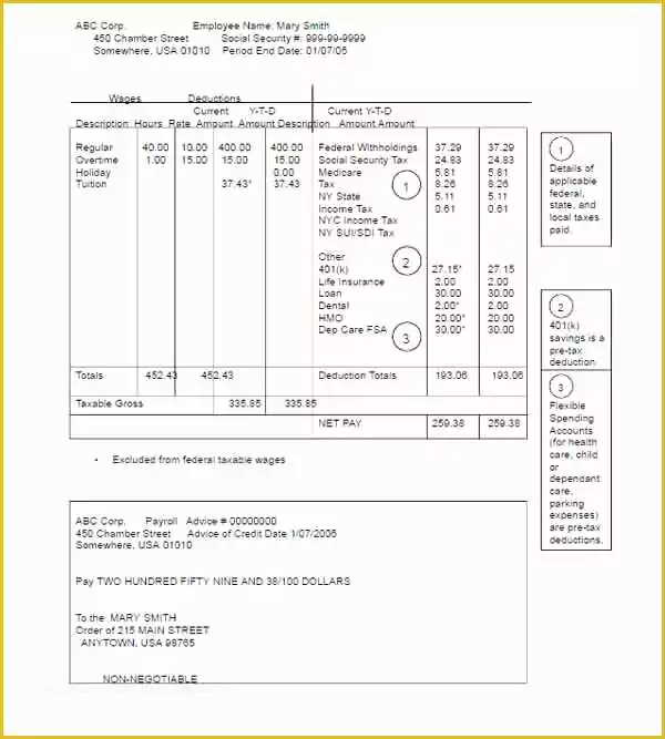 Free Editable Pay Stub Template Of 62 Free Pay Stub Templates Downloads Word Excel Pdf Doc