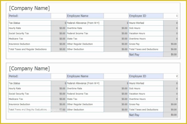 Free Editable Pay Stub Template Of 62 Free Pay Stub Templates Downloads Word Excel Pdf Doc