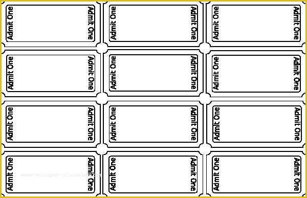 Free Editable Raffle Ticket Template Of Blank Tickets 2 Clip Art at Clker Vector Clip Art