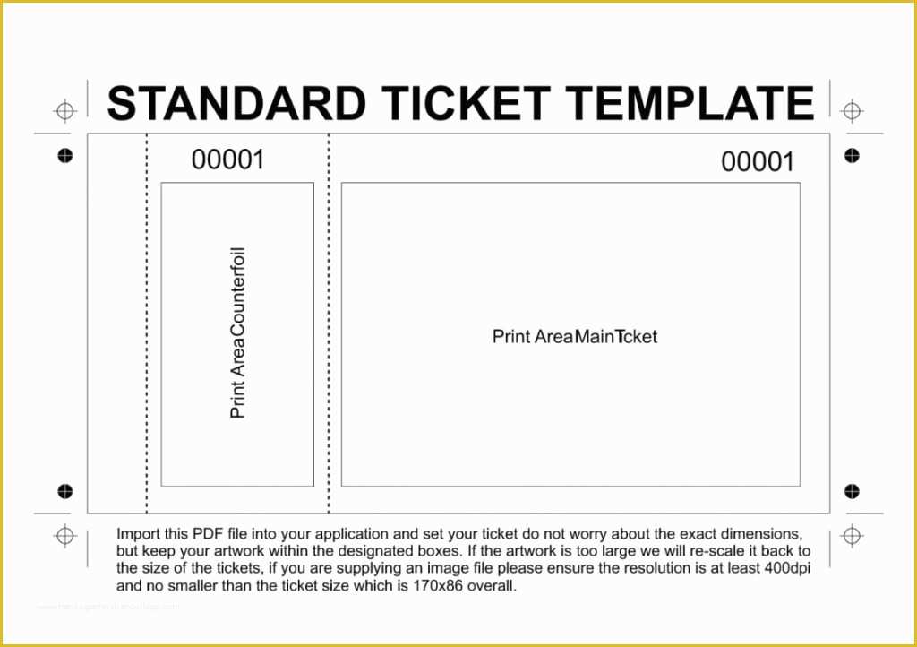 Free Editable Raffle Ticket Template Of Free Numbered Raffle Ticket Template