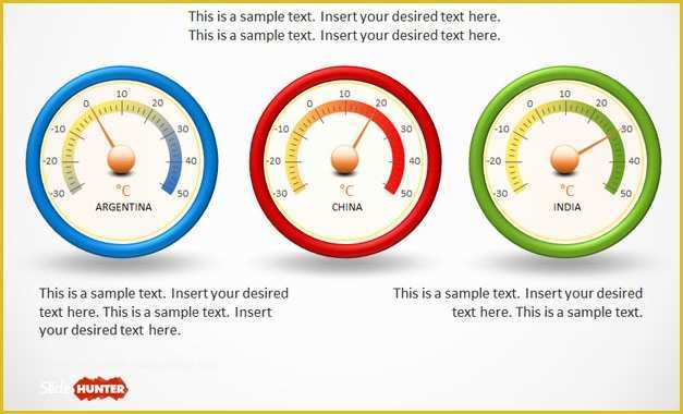 Free Editable thermometer Template Of Free Dial thermometer Shapes for Powerpoint Free