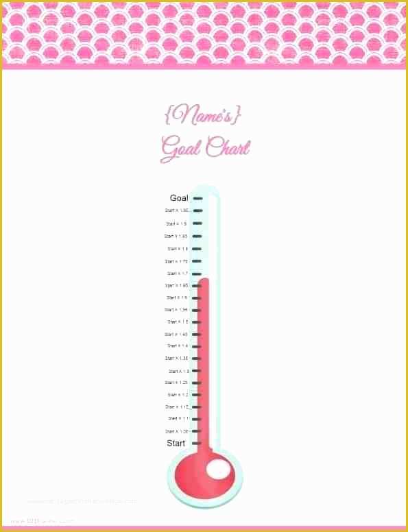 Free Editable thermometer Template Of Fundraising Goal Chart Template Free thermometer 8 In