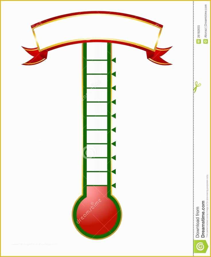 Free Editable thermometer Template Of thermometer Template
