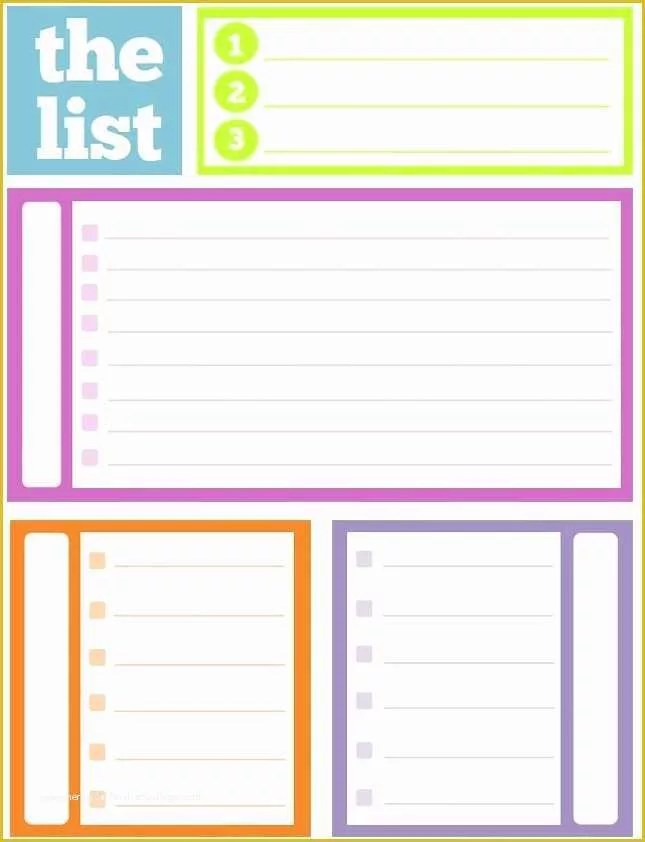 Free Editable to Do List Template Of 40 Printable to Do List Templates