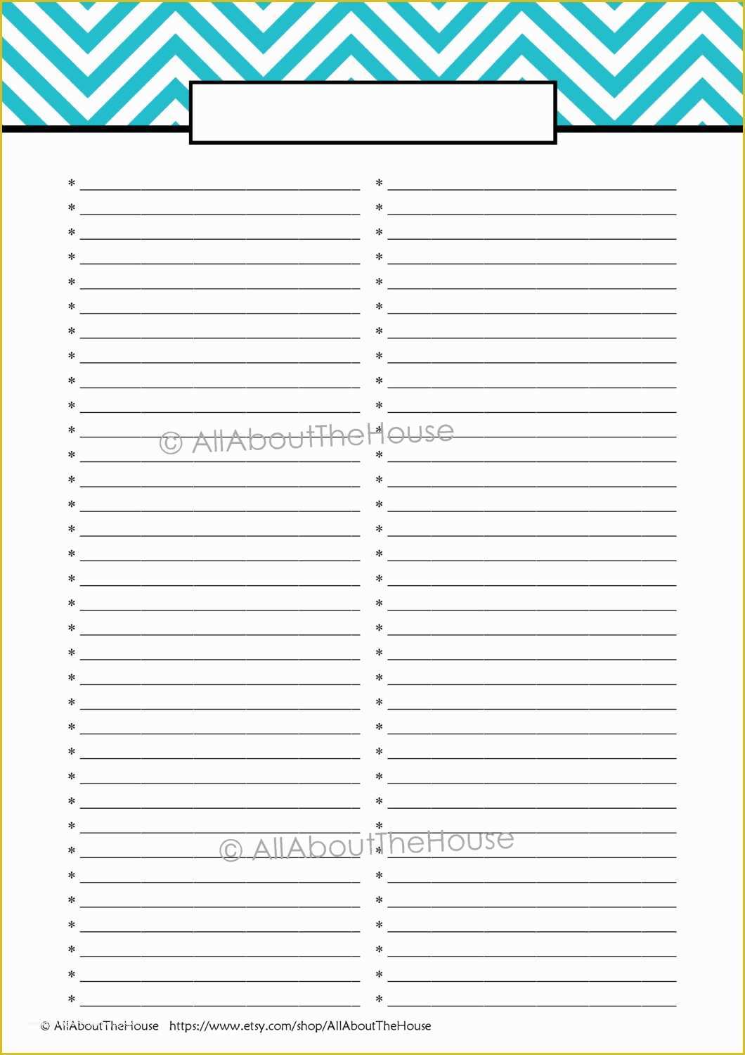 Free Editable to Do List Template Of 8 Best Of Cute to Do List Printable Template Free