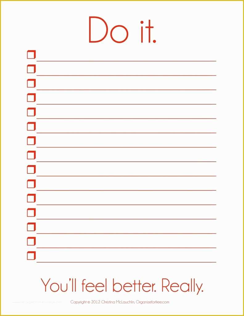 Free Editable to Do List Template Of I so Need This Things to Do Template Pdf