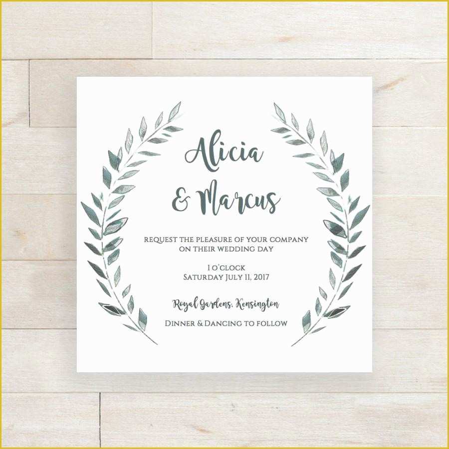 Free Editable Wedding Invitation Templates Of Wedding Invitation Template Download Rustic Printable