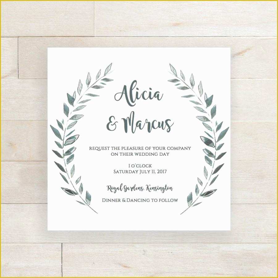 Free Editable Wedding Invitation Templates Of Wedding Invitation Template Download Rustic Printable