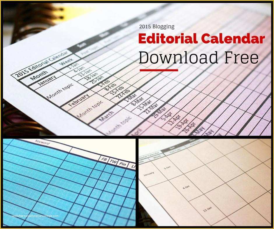 Free Editorial Calendar Template Of Download Editorial Calendar Template Free Mysticsoftware
