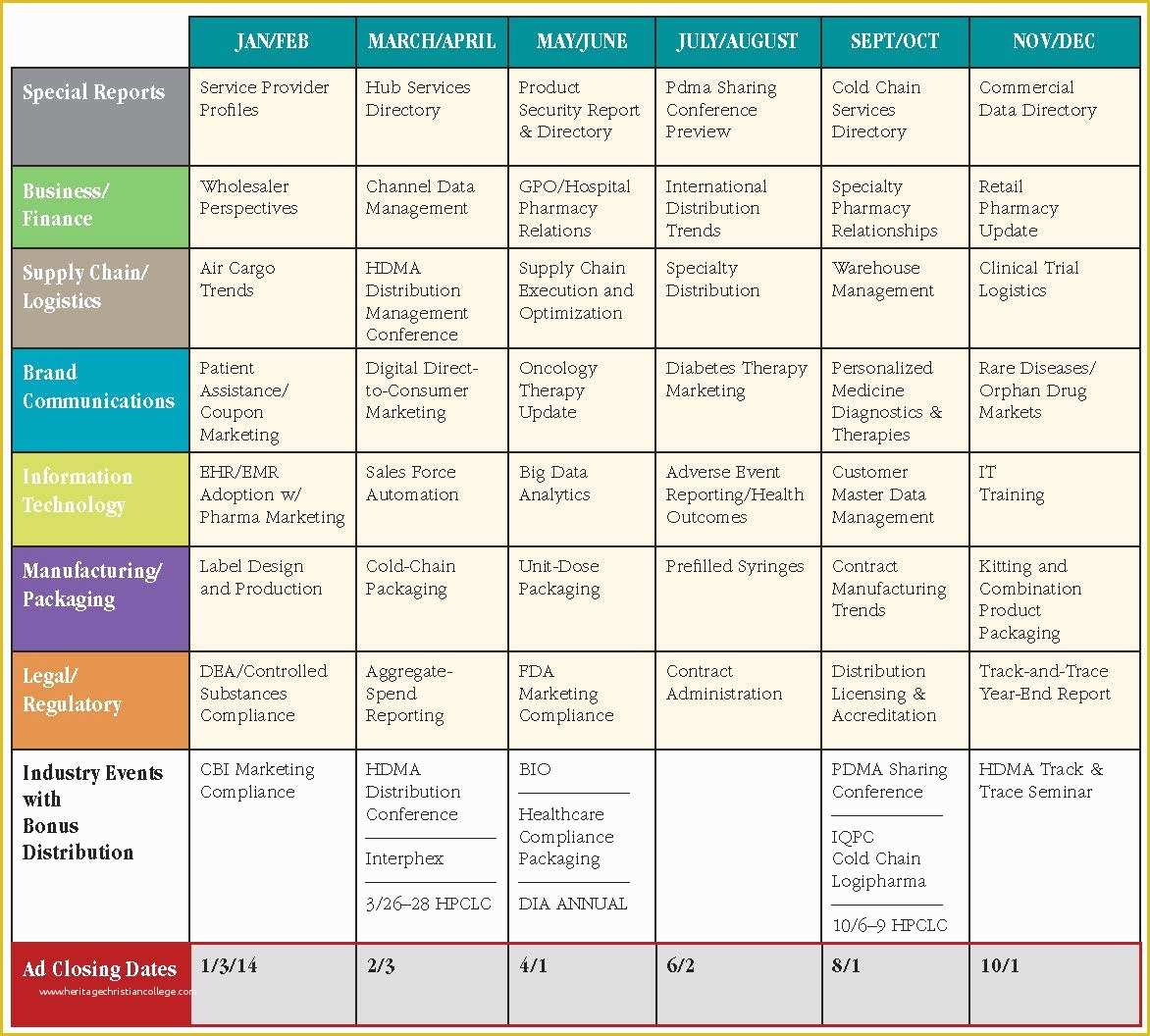 Free Editorial Calendar Template Of Editorial Calendar Template Templates Data