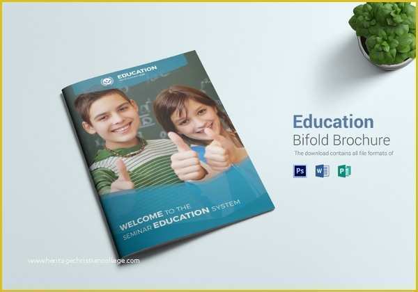 Free Education Brochure Templates for Word Of 24 School Brochure Psd Templates & Designs