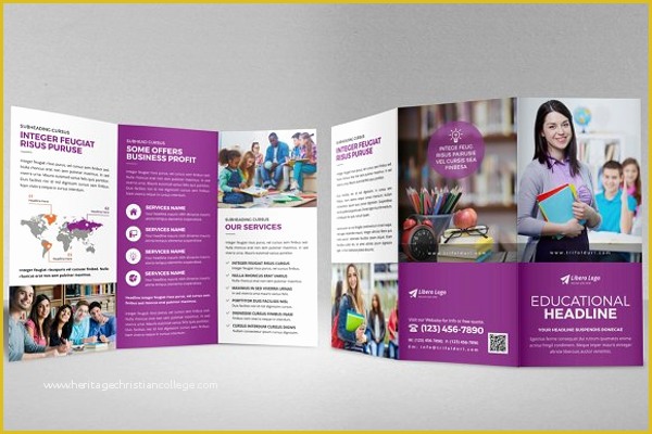 Free Education Brochure Templates for Word Of 30 Educational Brochure Templates Free Psd Word Designs