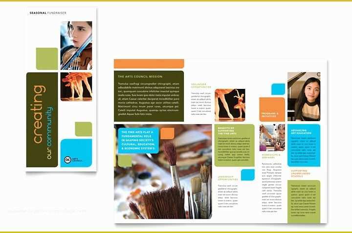 Free Education Brochure Templates for Word Of Arts Council &amp; Education Brochure Template Word &amp; Publisher
