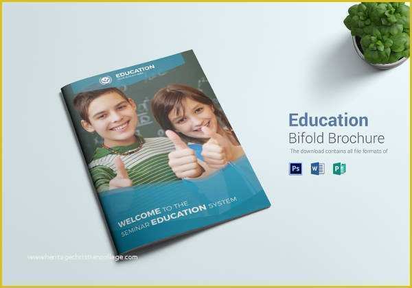 Free Education Brochure Templates for Word Of Education Brochure Template 25 Free Psd Eps Indesign