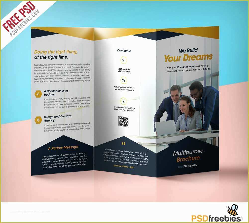 Free Education Brochure Templates for Word Of Free Tri Fold Brochure Templates Word Pics – Education