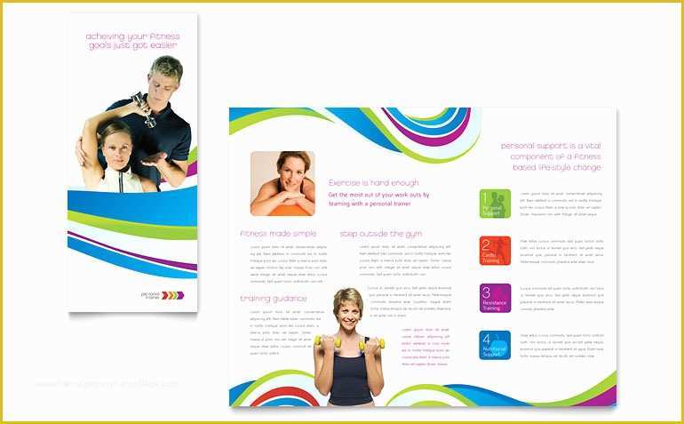 Free Education Brochure Templates for Word Of Personal Trainer Brochure Template Word & Publisher