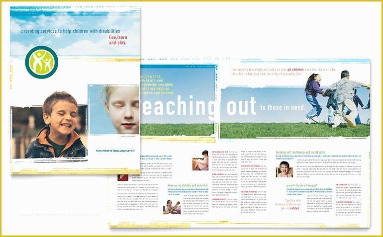 Free Education Brochure Templates for Word Of Special Education Brochure Template Word & Publisher