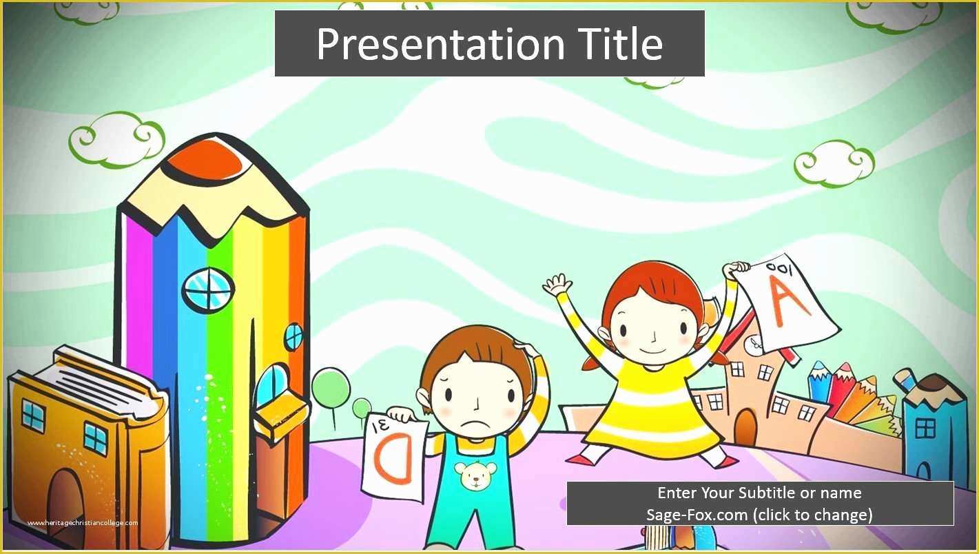 Free Education Powerpoint Templates Of Free Powerpoint Education Templates Realistic Free Kids