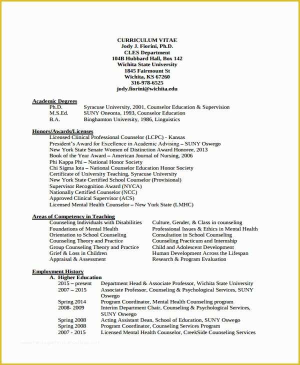 Free Education Resume Templates Of 22 Education Resume Templates Pdf Doc