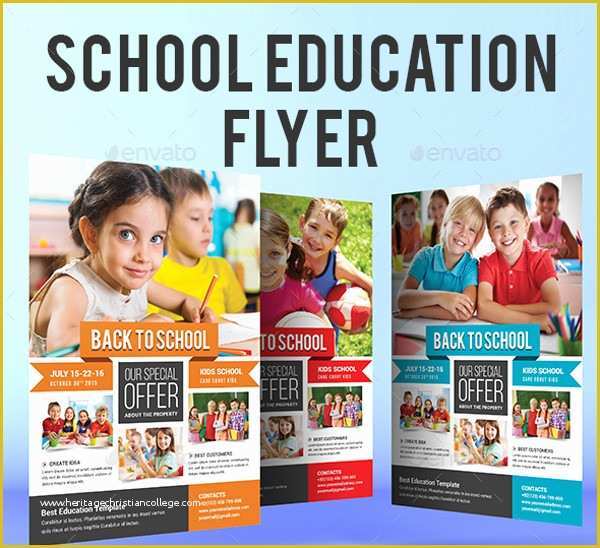 Free Education Templates Of 26 Education Flyer Templates Psd Vector Eps Jpg